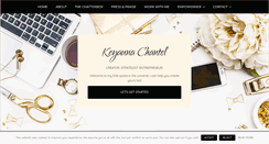 Desktop Screenshot of keyaunachantel.com